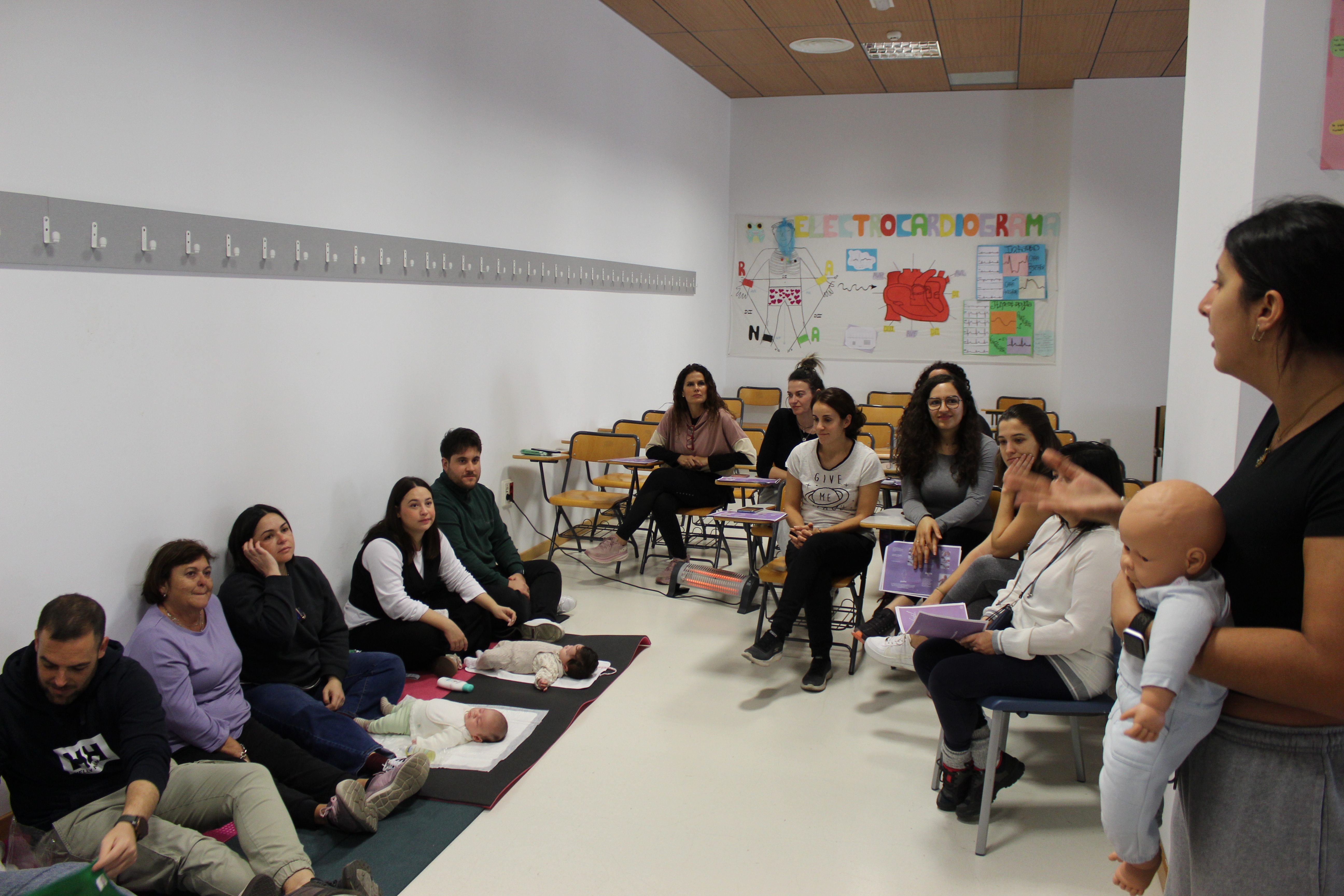 Taller de masaje infantil