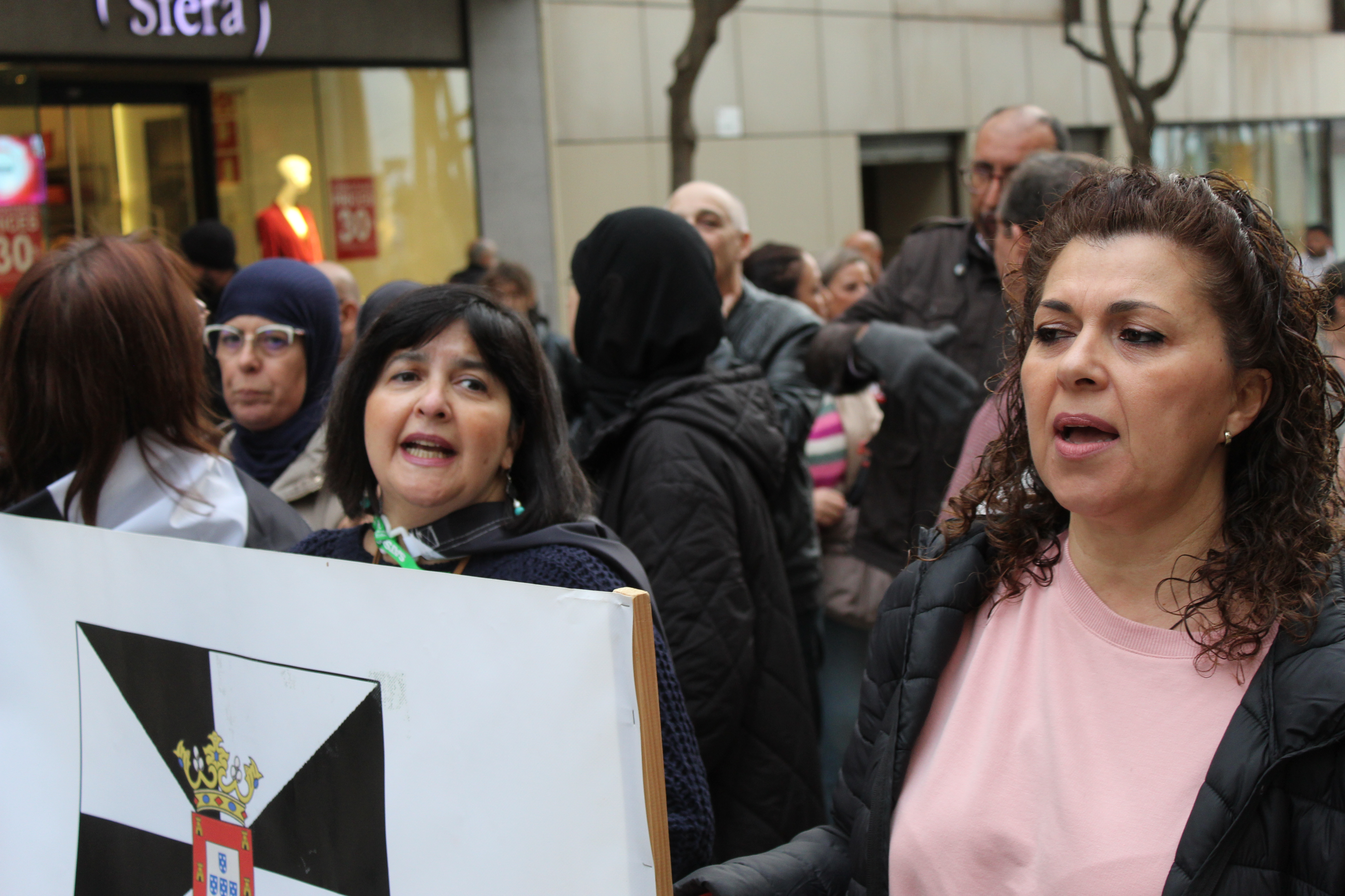 Manifestación por una sanidad digna.
