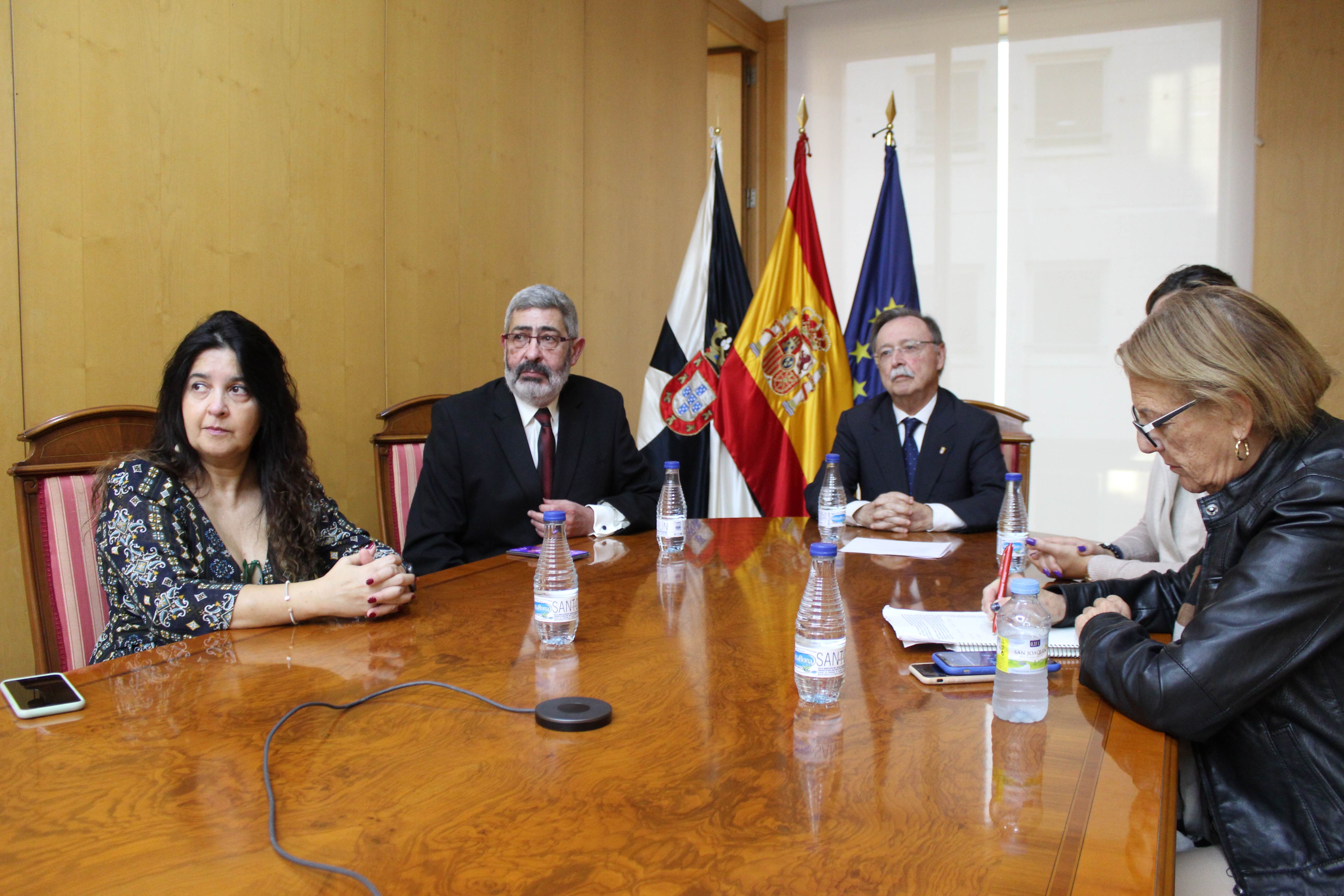 Reunión con el presidente autonómico de Ceuta.